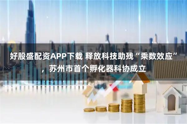 好股盛配资APP下载 释放科技助残“乘数效应”，苏州市首个孵化器科协成立